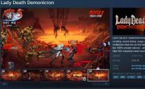 《Lady Death Demonicron》今日上线Steam页面，预计2026年发售！